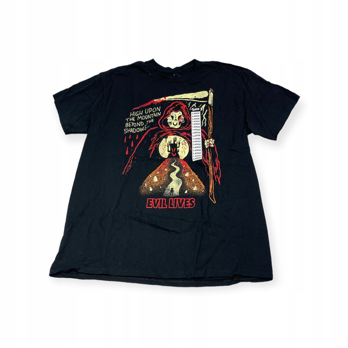 Koszulka T-shirt męski okrągły dekolt SPENCER'S WIZARD OF BARGE L