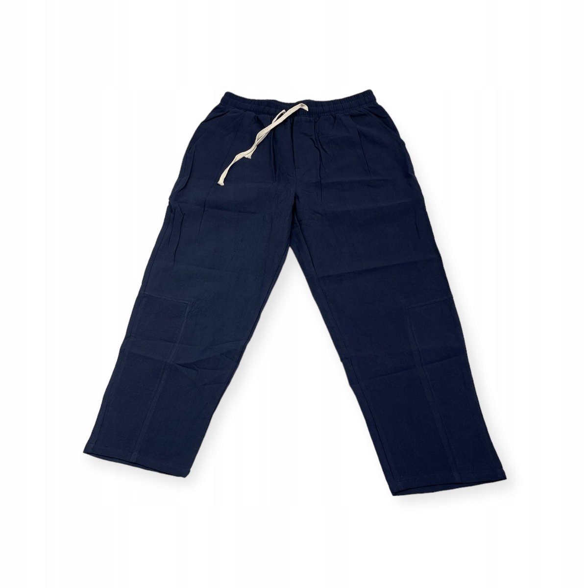 Materiałowe spodnie damskie BEZ MARKI M