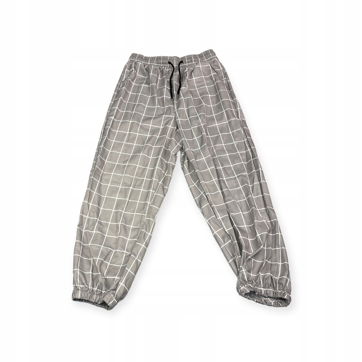 Materiałowe spodnie damskie BEZ MARKI