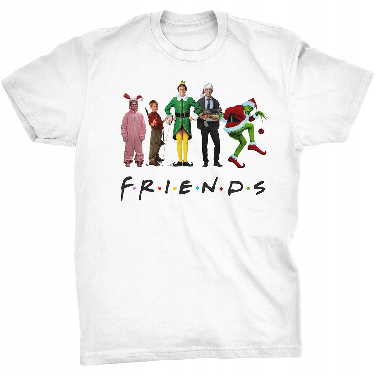 Friends Koszulka Świąteczna Święta Przyjaciele