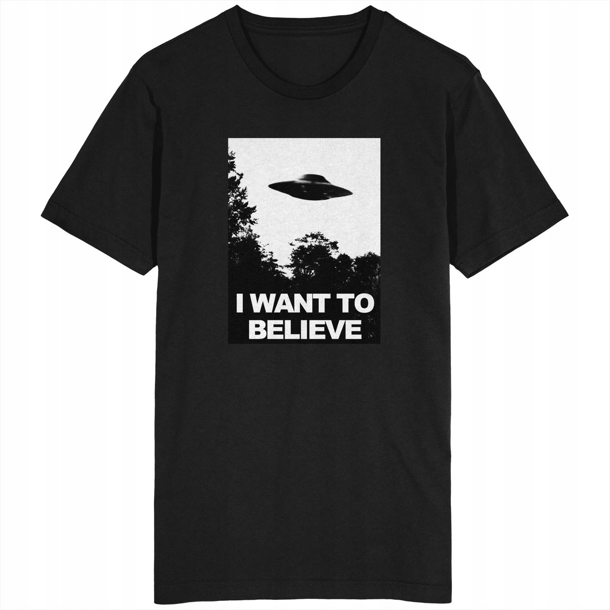 I Want To Believe Koszulka UFO NOL Kosmici Mars