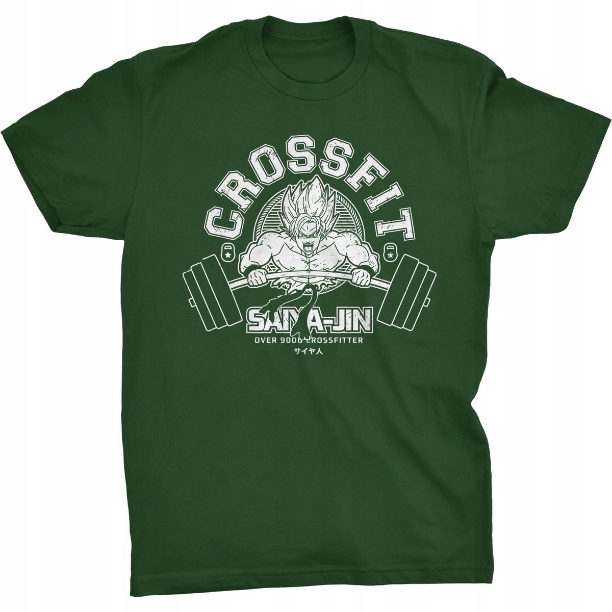 Goku Crossfit Koszulka Dragon Ball Trening Gym