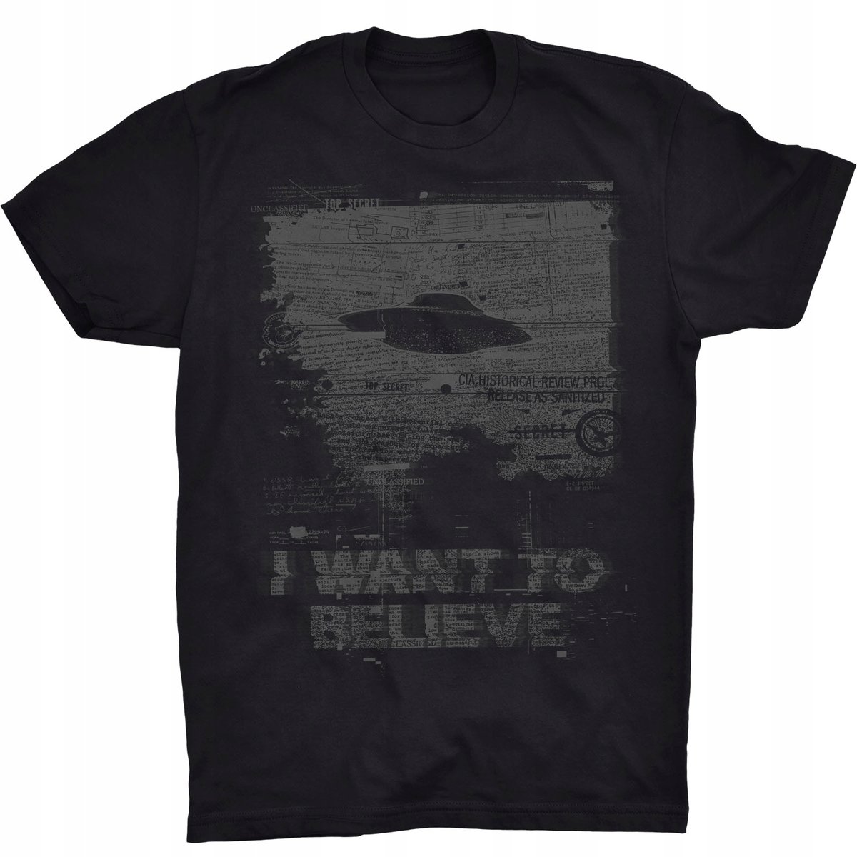 I Want To Believe Koszulka UFO Archiwum X Files