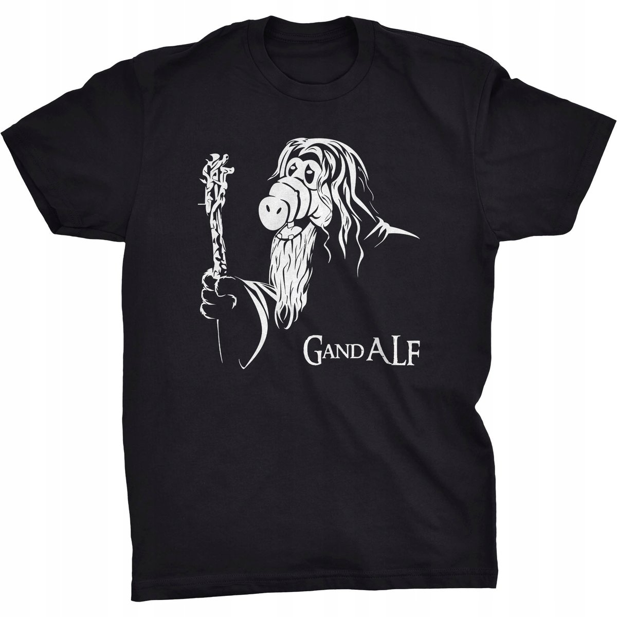 Gandalf Alf Koszulka Kultowy Serial Alf Sitcom