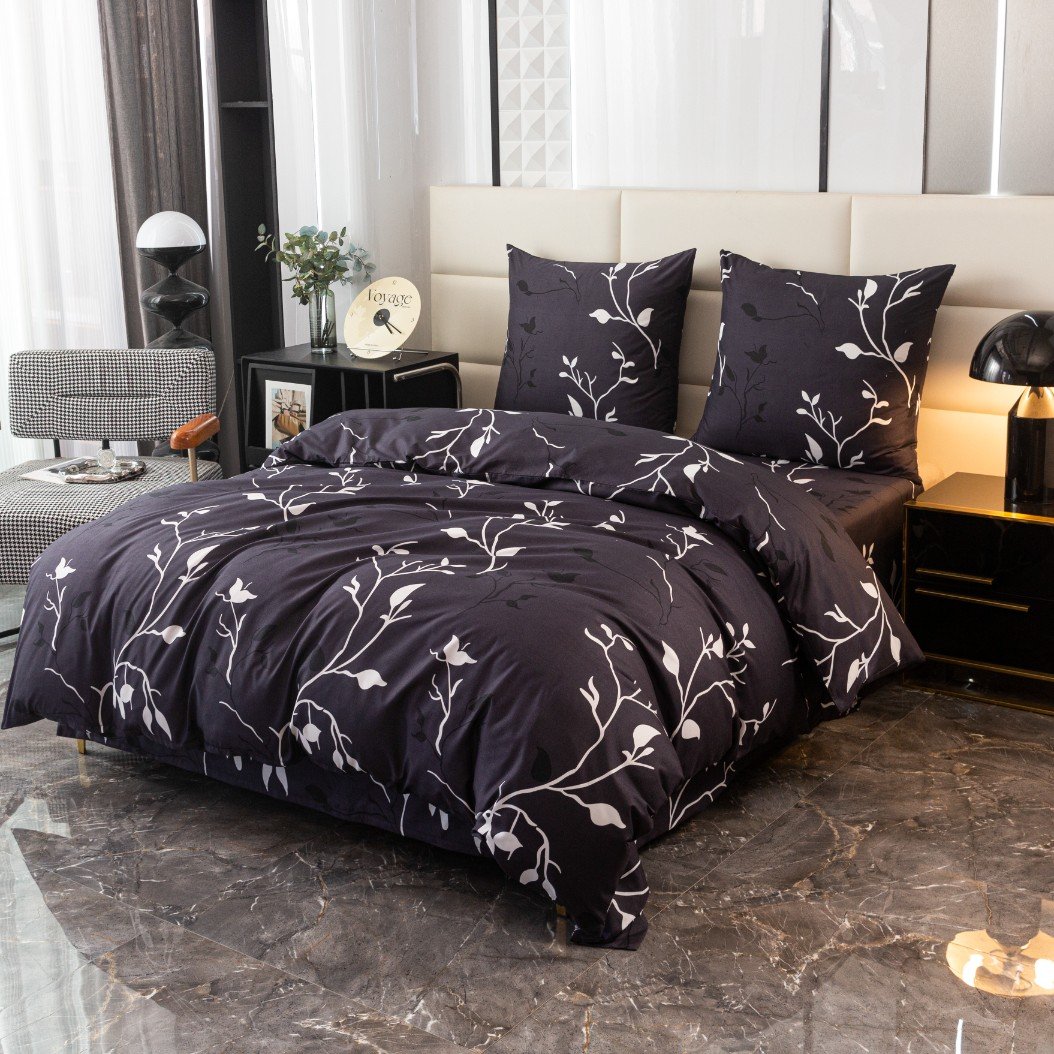 Pościel Bawełniana 160X200 Liście