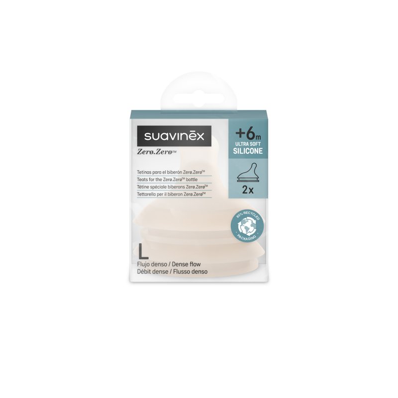 Suavinex Smoczek Do Butelki Rozmiar L 2Szt 308680