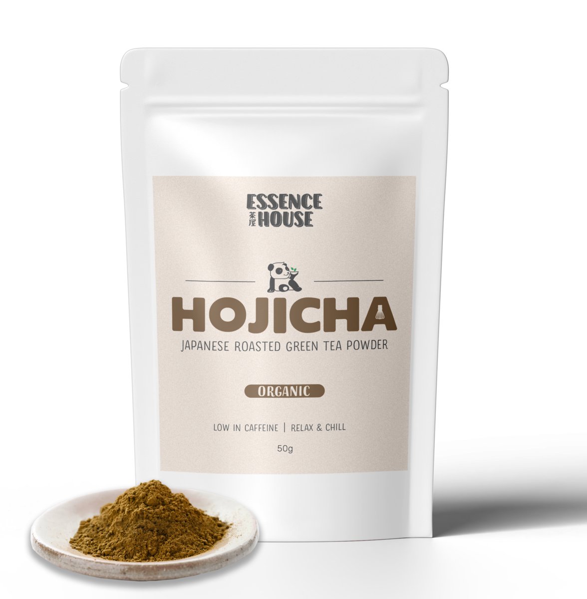 HOJICHA Japońska Prażona Zielona Herbata w Proszku 50g / Essence House