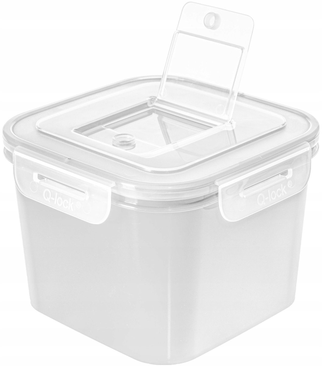 Pojemnik na żywność szczelne BranQ 1,6 l Biały
