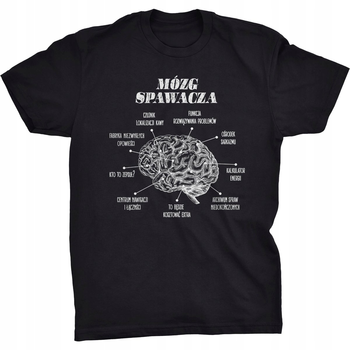 Koszulka Mózg Spawacza Śmieszny Prezent