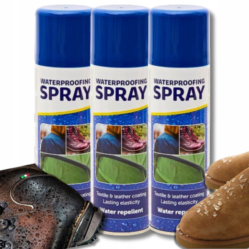 Impregnat Do Odzieży i Butów Hydroizolacja NIEZAWODNY SPRAY 900ml
