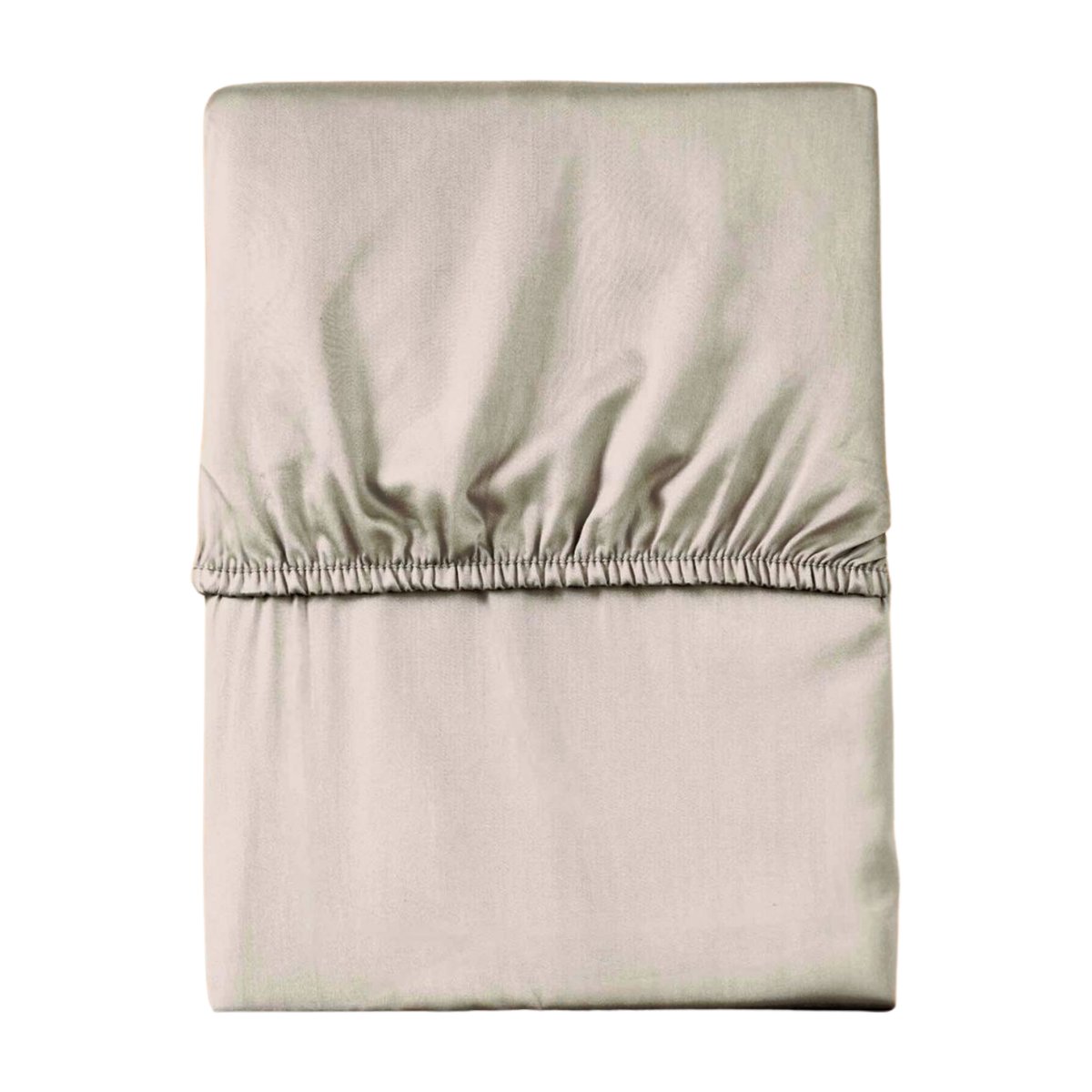 Prześcieradło z mikrofibry 180x200 kremowe jednobarwne z gumką Poly