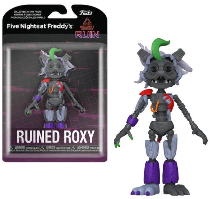 five nights at freddy's security breach ruin figurka roxy funko pop!