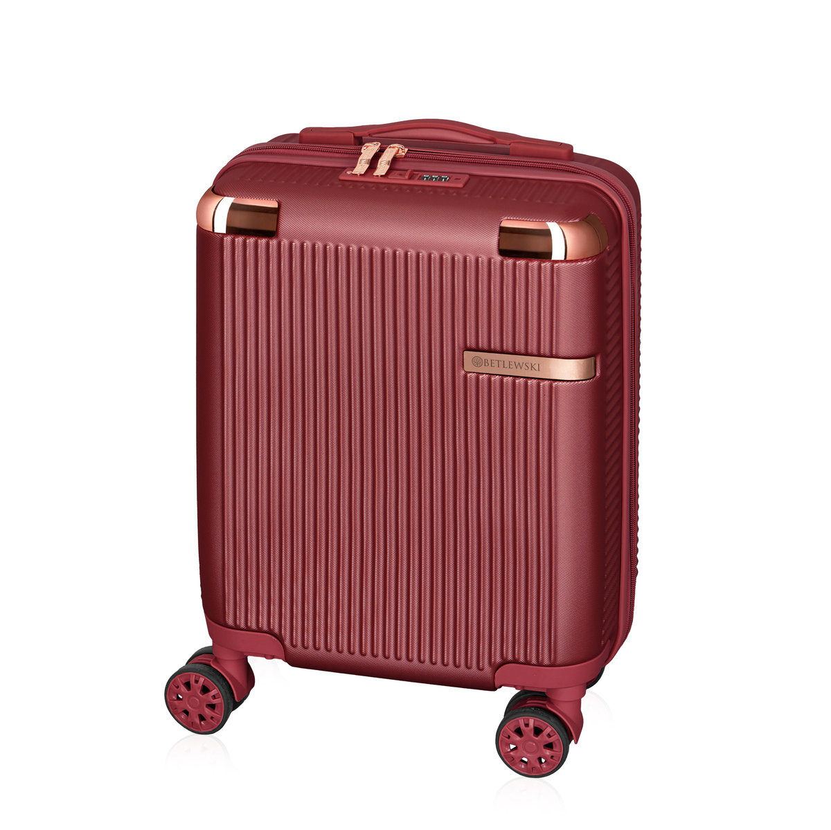 Walizka kabinowa XS Betlewski NEBULA Bordo