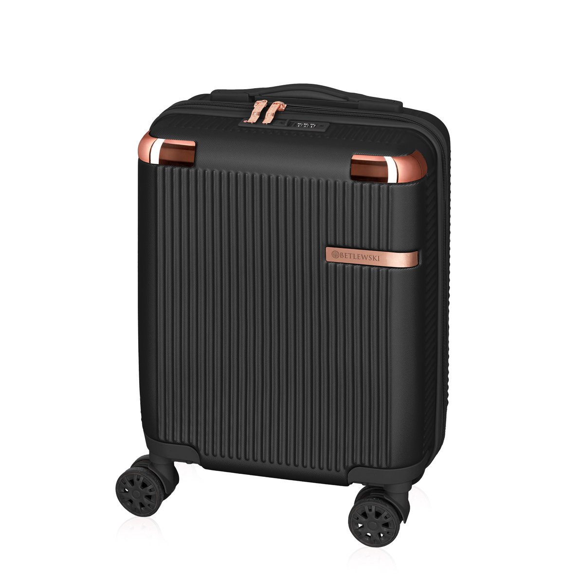 Betlewski Walizka kabinowa XS NEBULA czarna ABS