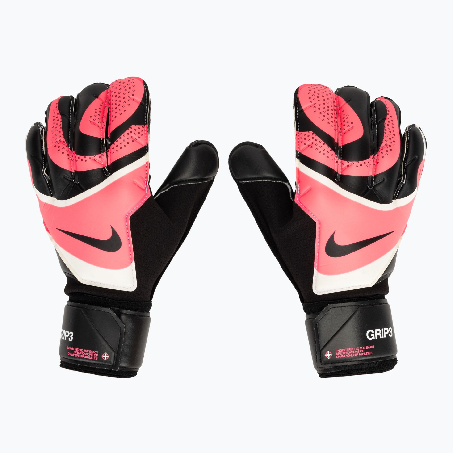 Rękawice bramkarskie Nike Grip 3 black/sunset pulse WYSYŁKA W 24H 30 DNI NA ZWROT