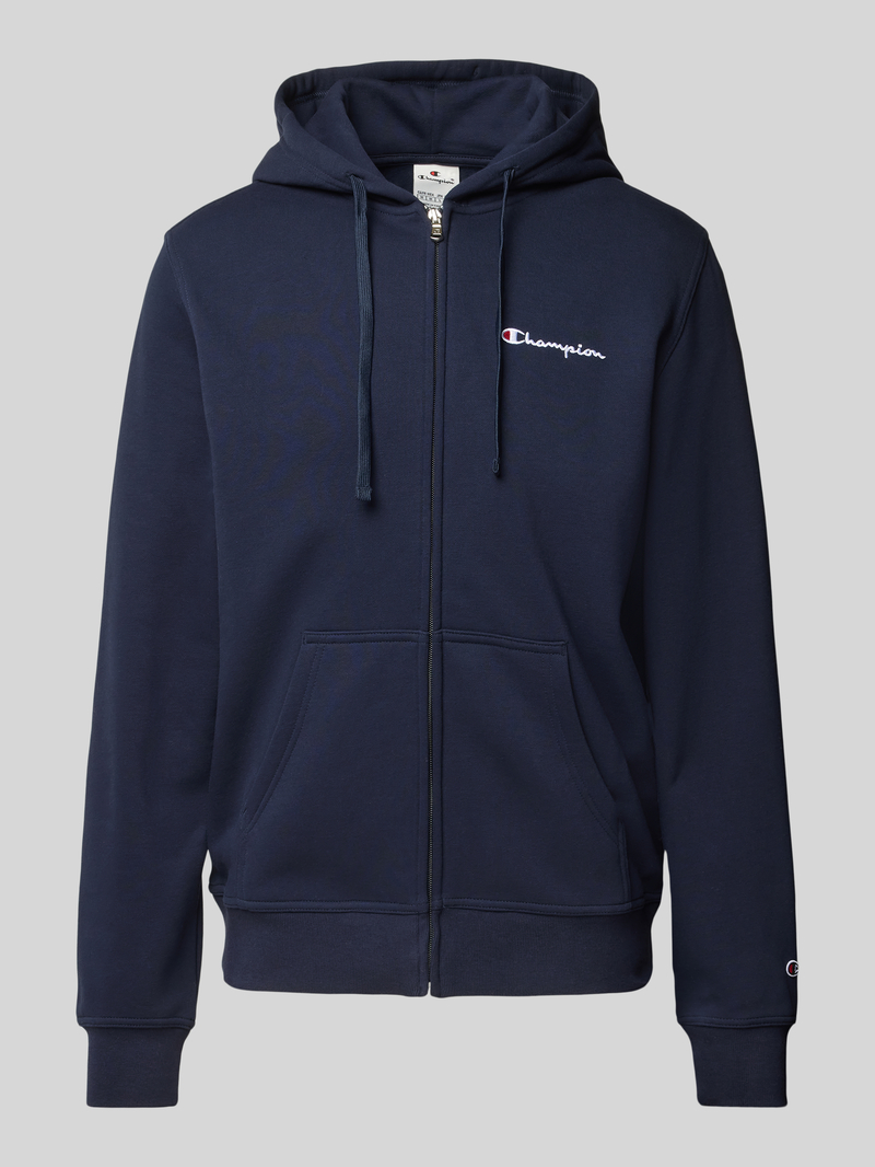 Bluza rozpinana z wyhaftowanym logo