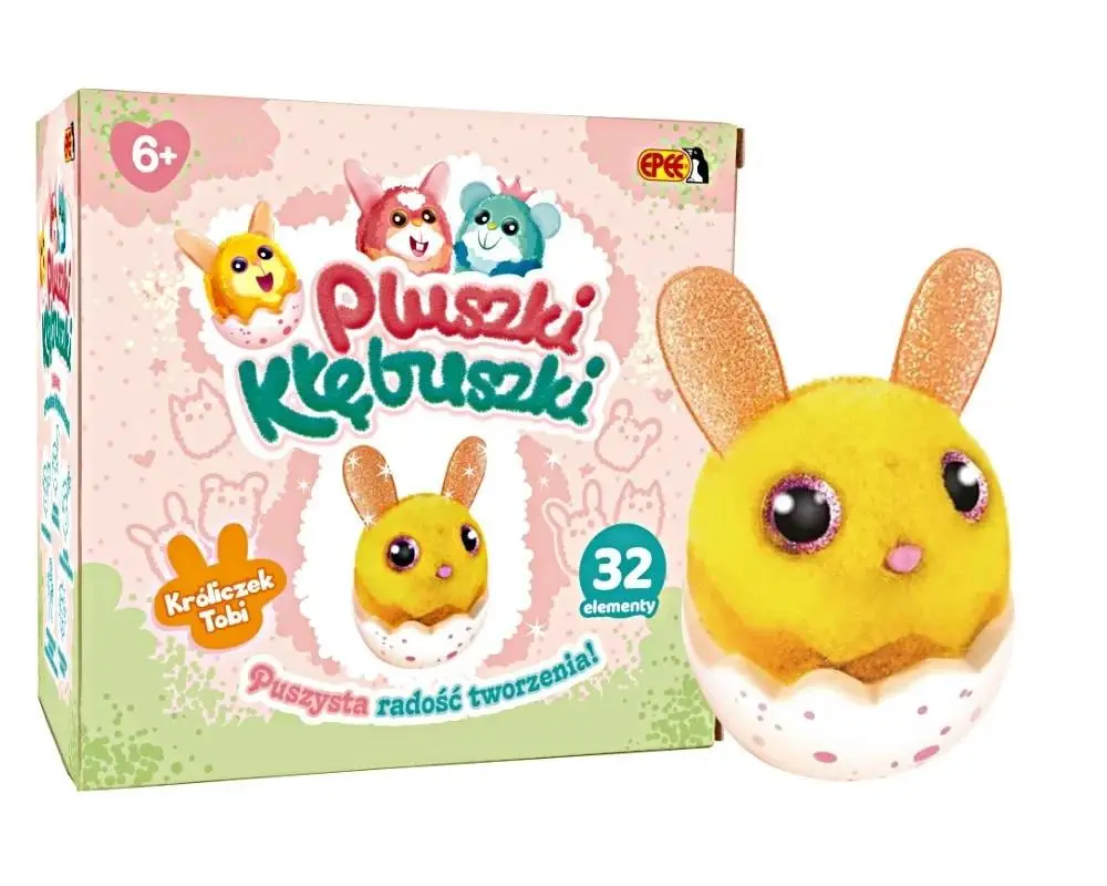 Pluszki-Kłębuszki 32el Króliczek Tobi - EPEE
