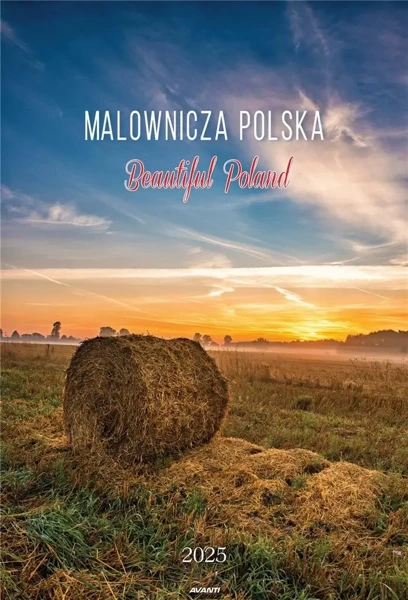 Kalendarz 2025 ścienny A3 Malownicza Polska - AVANTI