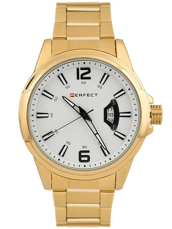 Zegarek męski PERFECT M103-02 złoty bt