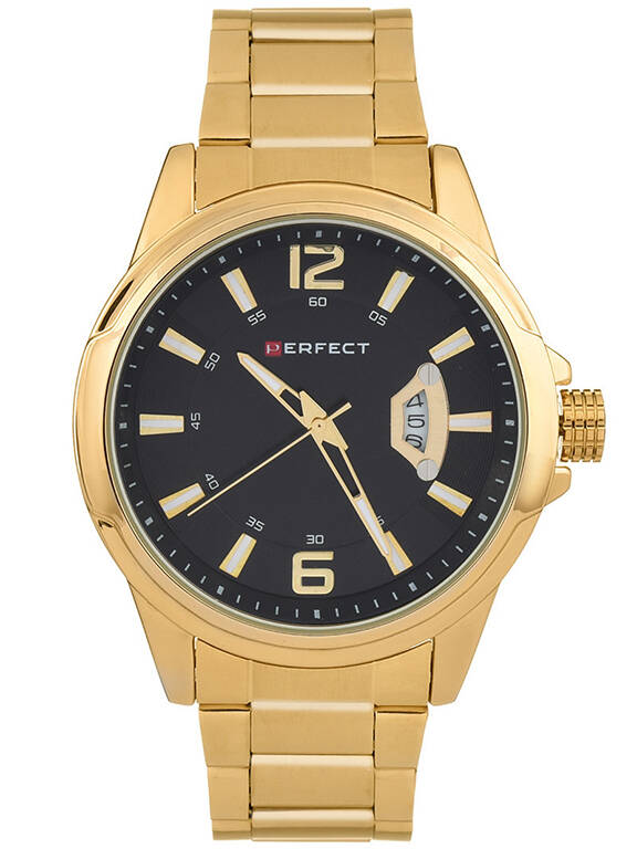 Zegarek męski PERFECT M103-03 złoty czt