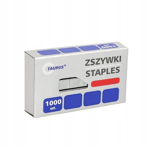 Zszywki 23/8 - 1000 szt. galwanizowane