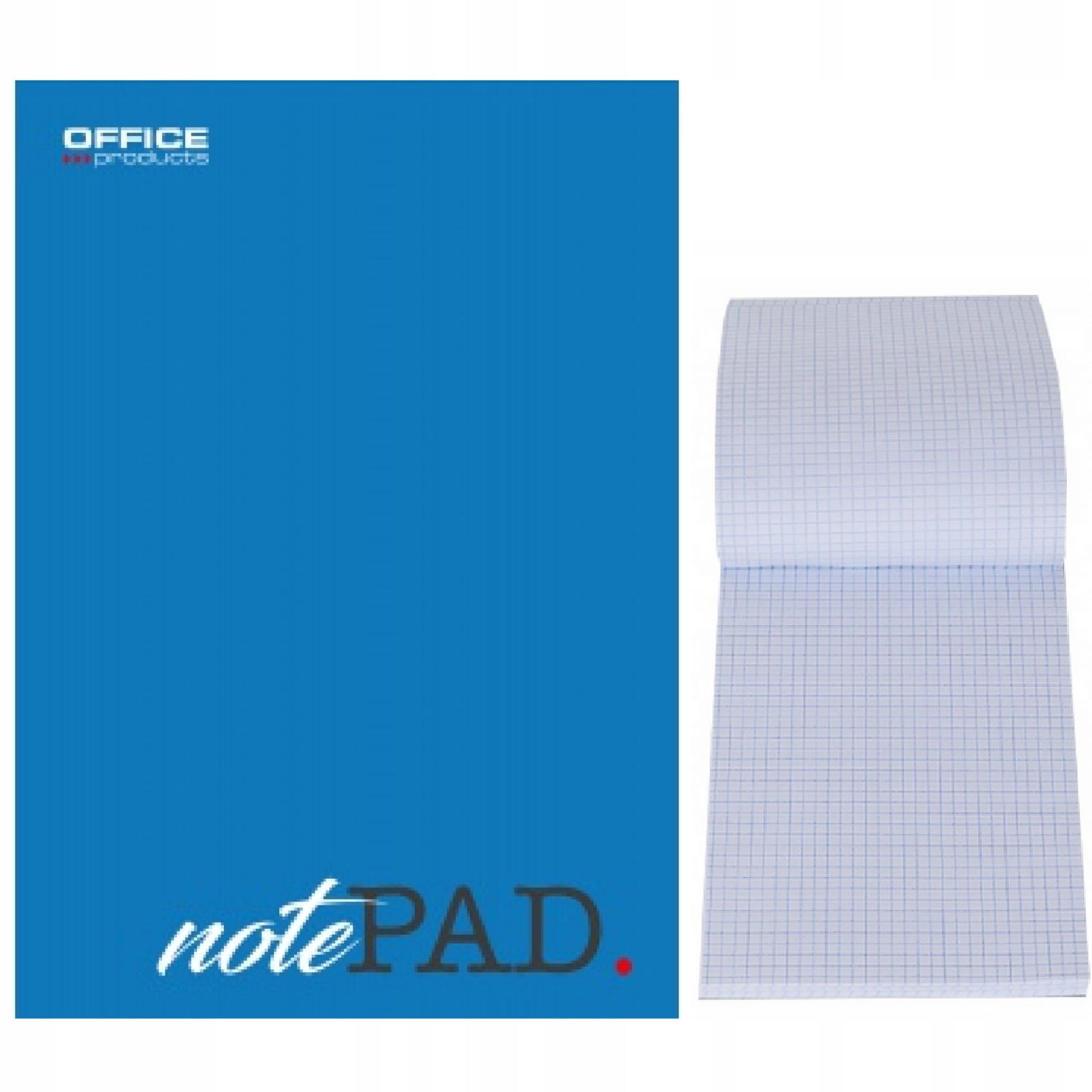 BLOK BIUROWY SZKOLNY A4 100K KRATKA 60g OFFICE PRODUCTS 1szt.