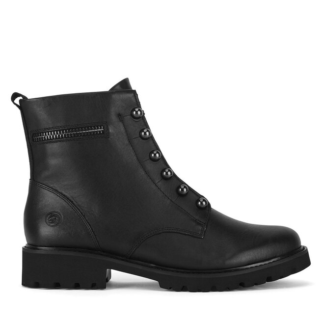Botki Remonte D8670-01 Czarny