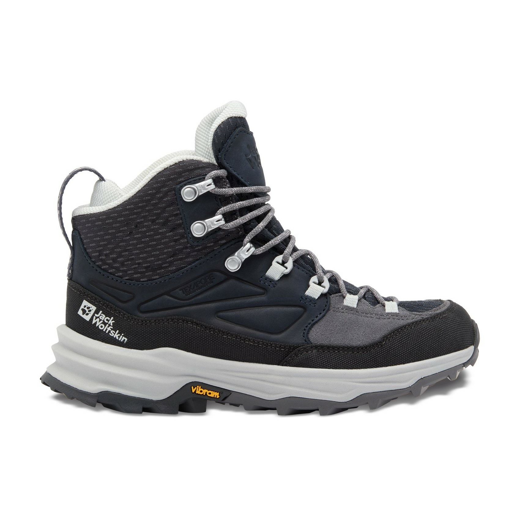 Damskie buty trekkingowe Jack Wolfskin CYROX TEXAPORE MID W Graphite - 39
