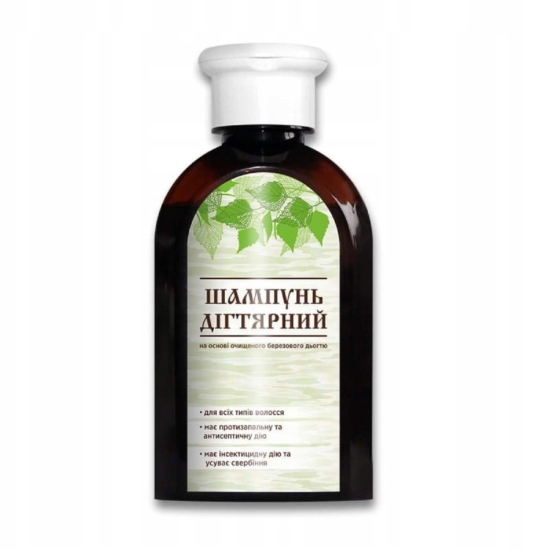 Krasota i Zdrowie, Szampon do włosów Dziegciowy, 250ml