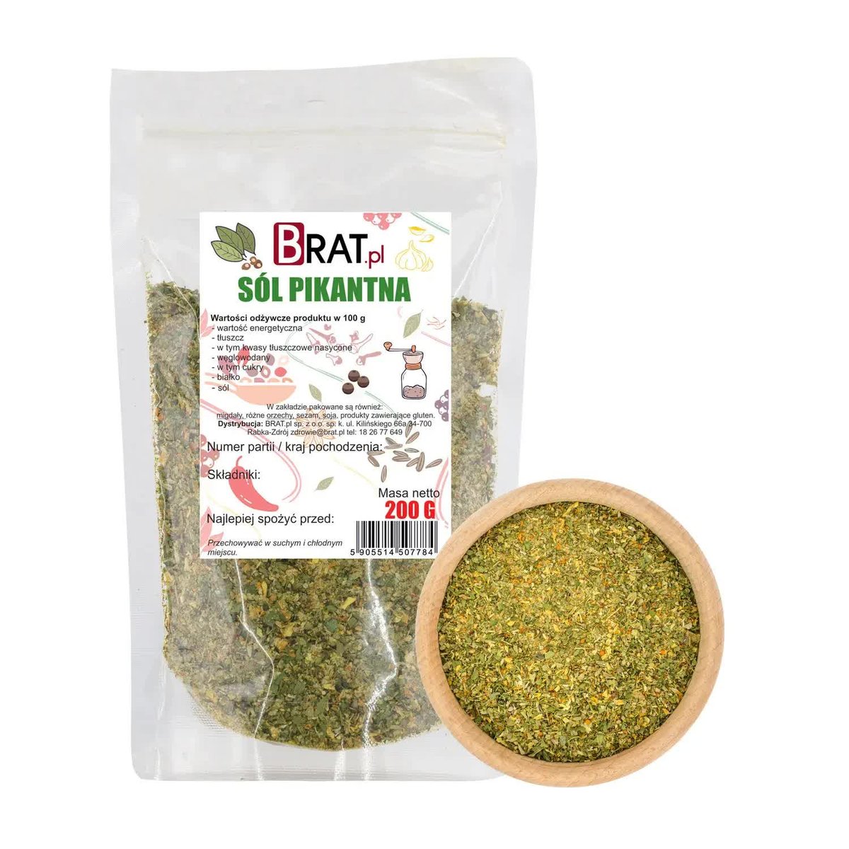 Sól pikantna 200g