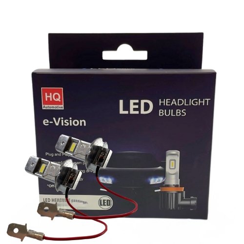 ŻARÓWKI SAMOCHODOWE H3 HQ 12V 24V 6000K LED HQ-1078 KOMPLET