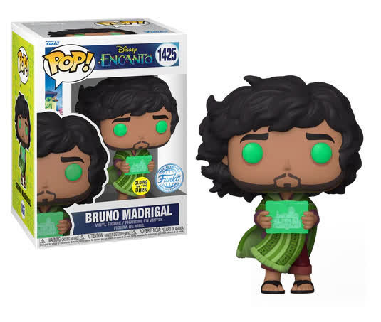 Funko POP Disney Encanto 1425 Bruno Madrigal glow Special Edition