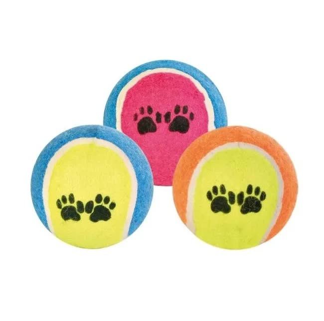Nuxie® Zabawka Dla Psa Kota Piłka Tenisowa Piłki Piłeczki Zestaw 7Cm