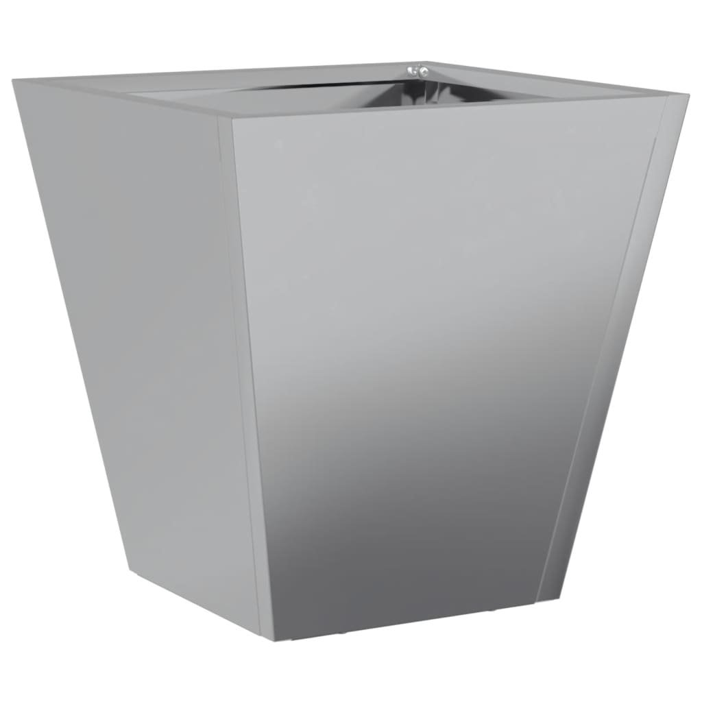 vidaXL Donica ogrodowa, 30x30x30 cm, stal galwanizowana