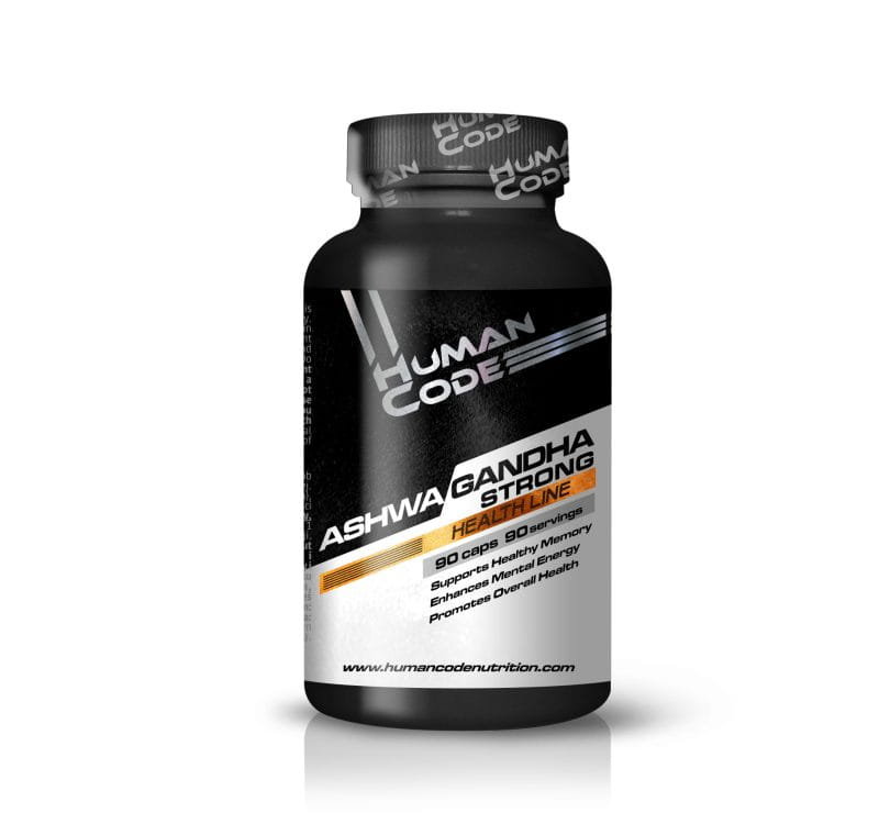 Suplement Diety, Human Code Ashwagandha Strong, 90 Kapsułek