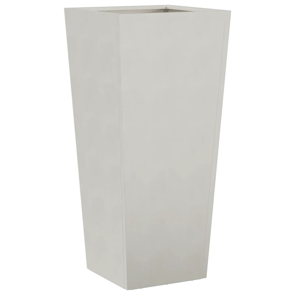 vidaXL Donica ogrodowa, 35x35x75 cm, stal nierdzewna
