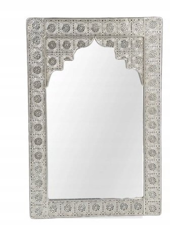 Lustro ścienne prostokąt ozdobne Maroko 37 x 56 cm