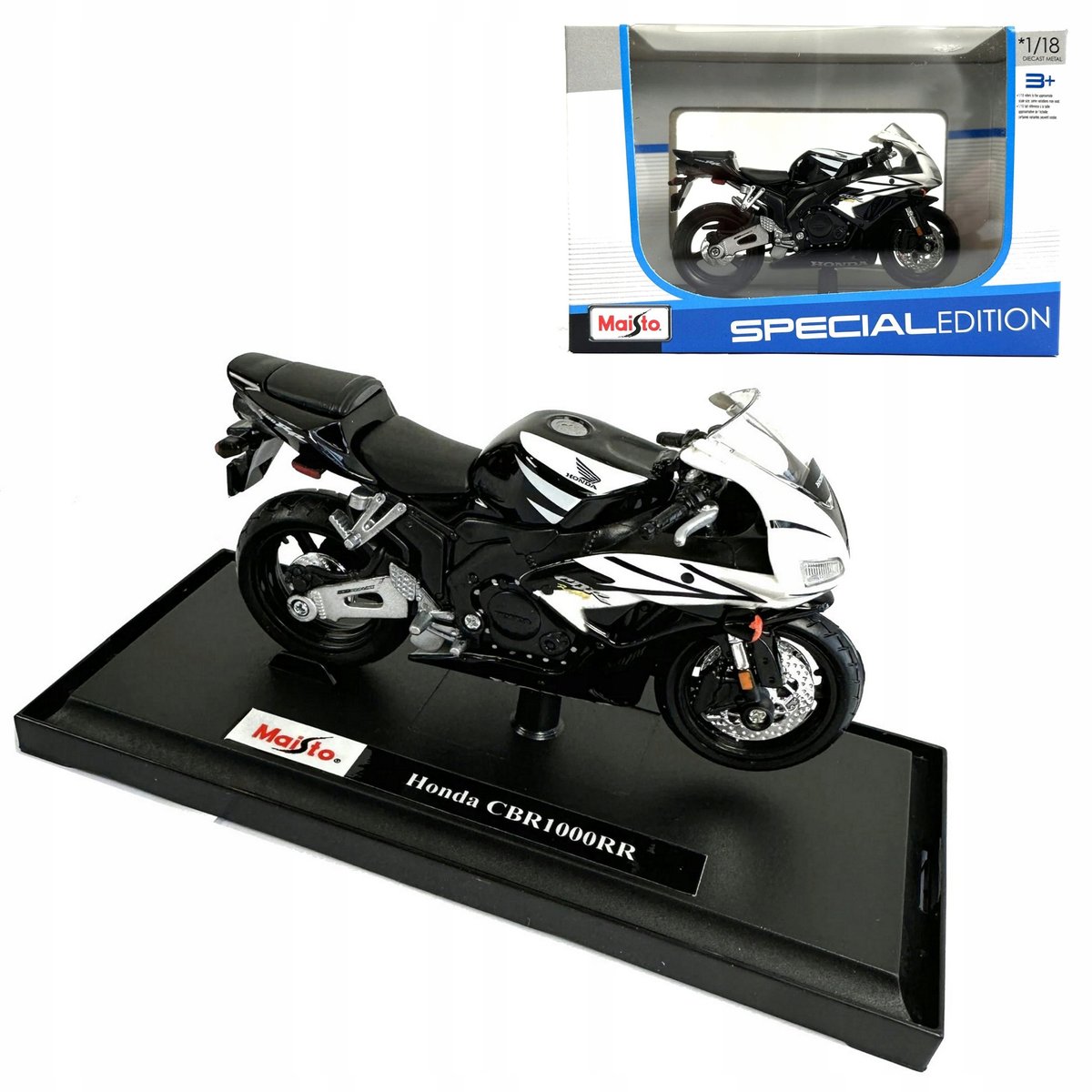 Honda CBR 1000RR model w skali 1:18 Maisto motocykl motor