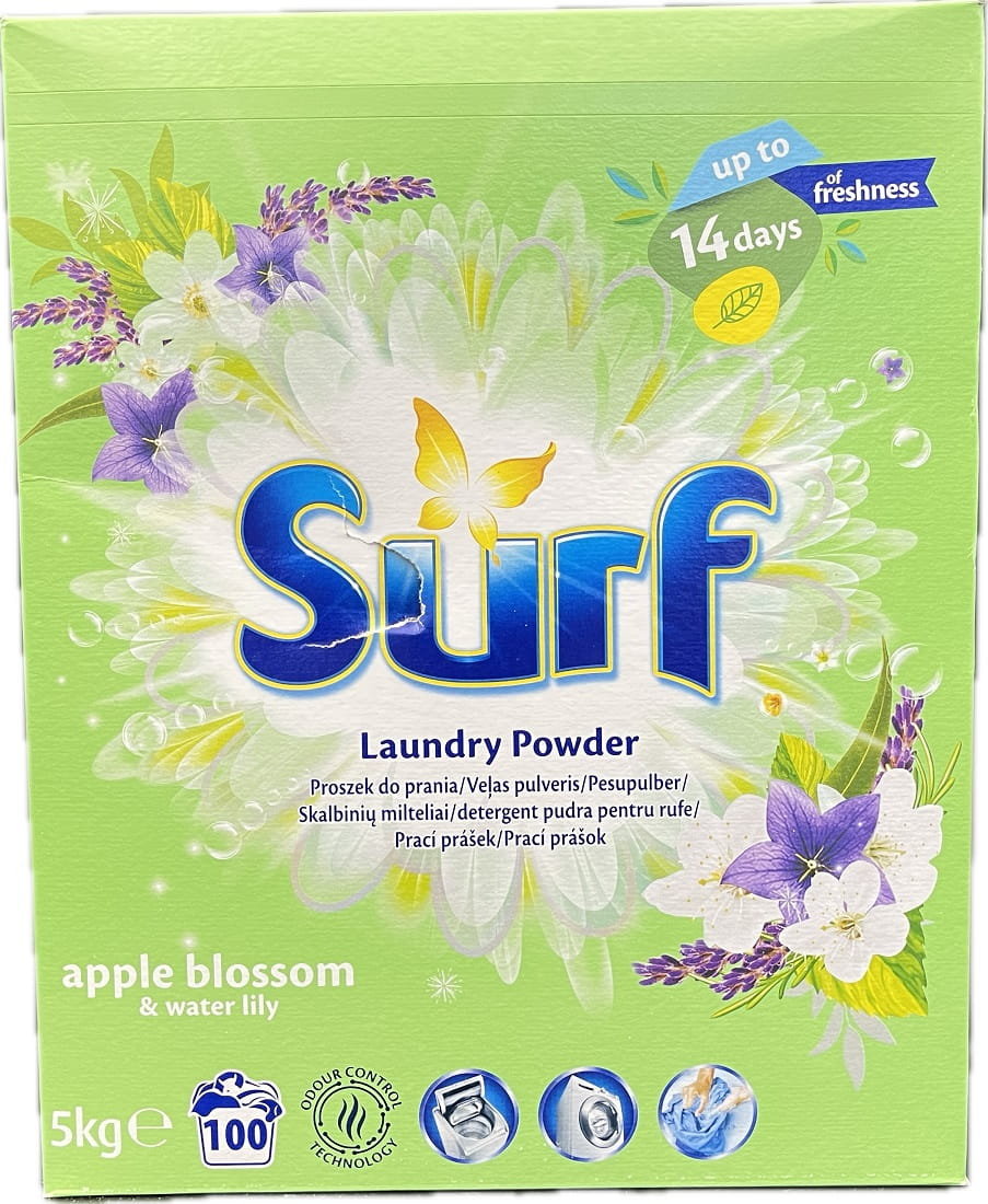 Proszek do prania Surf Apple Blossom & Water Lily 100p 5kg
