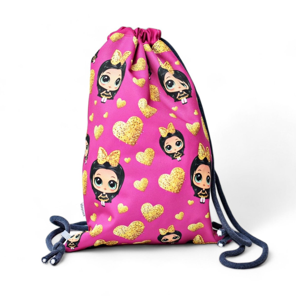 Worek na buty worek na kapcie do szkoły worko plecak laleczka