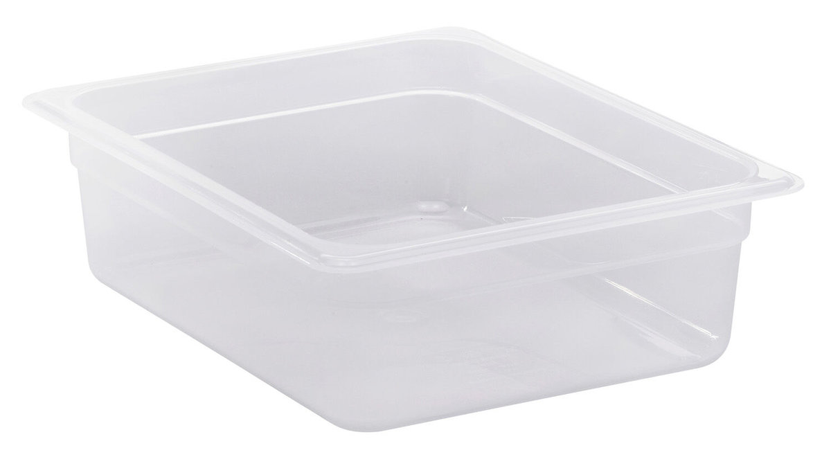 Pojemnik GN 1/2 z przezroczystego polipropylenu, Cambro, GN 1/2, 5,9L, transparentny, 325x260x(H)100mm