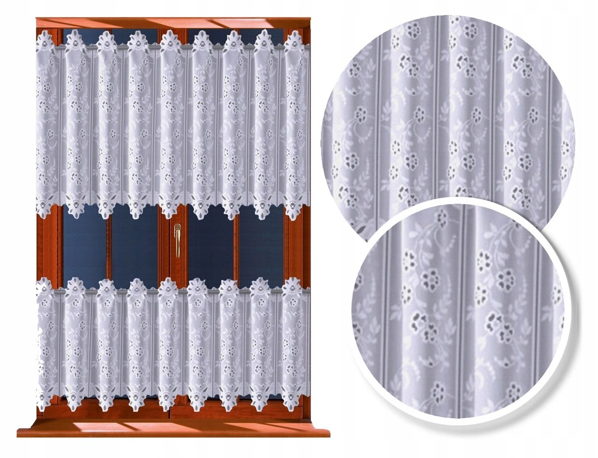 FIRANKA ŻAKARDOWA ZAZDROSTKA 763009/70 KUCHNIA