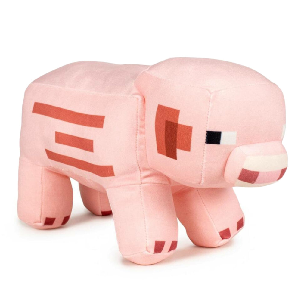 Minecraft Świnka Oryginalna Maskotka 26 cm Miękki Pluszak Świnia Z Gry