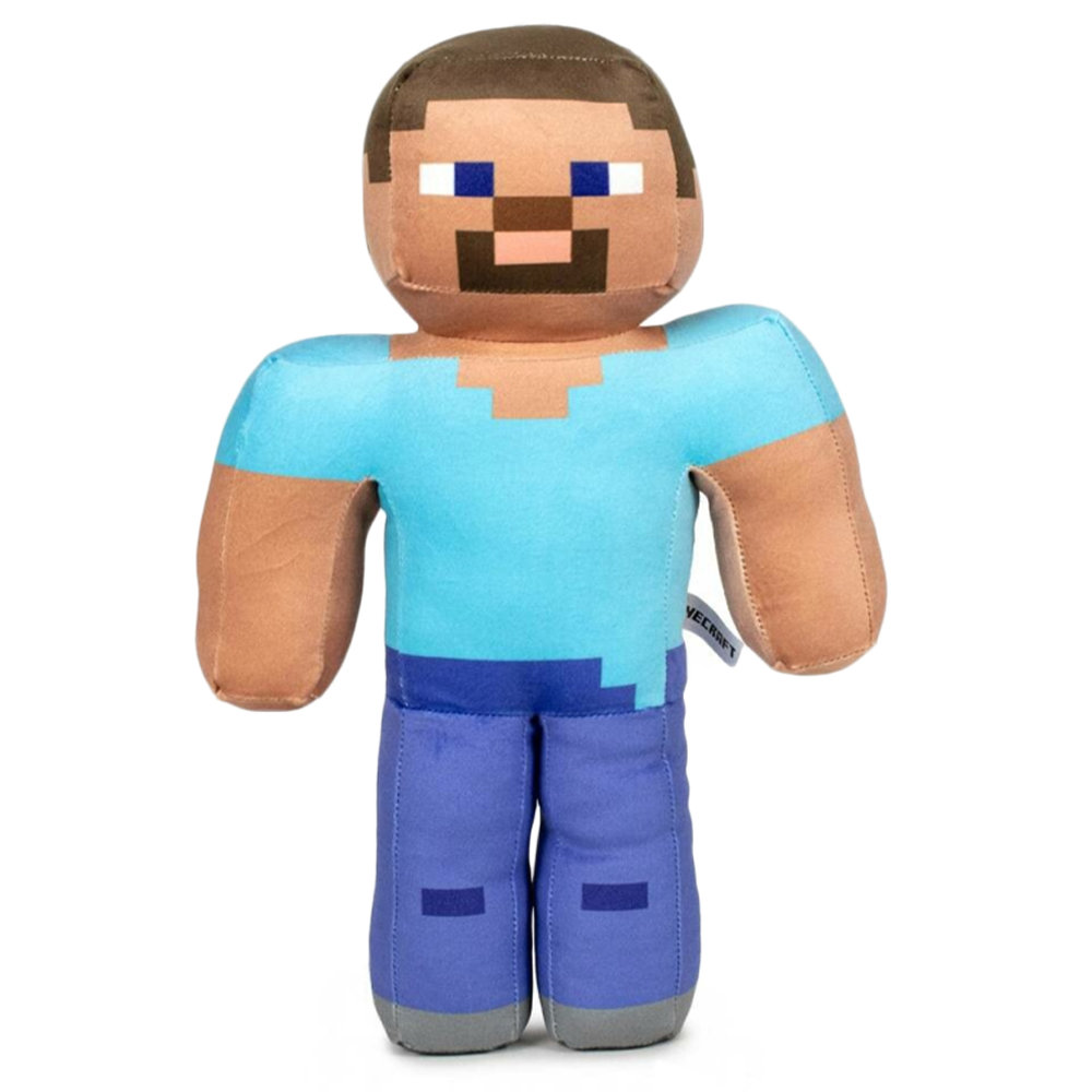Minecraft Oryginalna Maskotka Steve 30 cm Miękki Pluszak Postać Z Gry