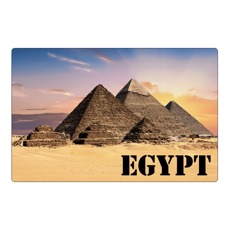 Magnes na lodówkę Egipt piramidy