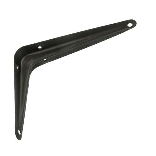 Wspornik budowlany stalowy Podpórka półki 125x100 czarny