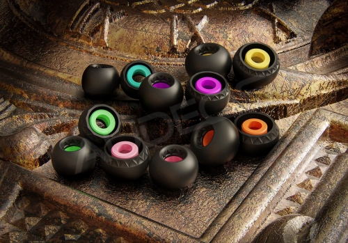 Eletech Baroque tipsy silkonowe (2 pary)