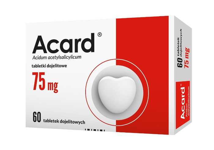 Acard 75 mg x 60 tabl