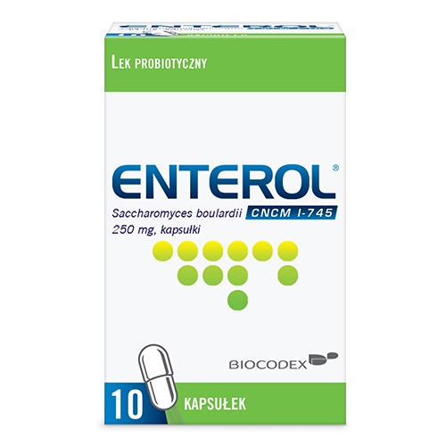 ENTEROL 250mg, 30kaps