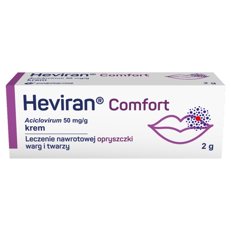 Heviran Comfort Krem, 2g